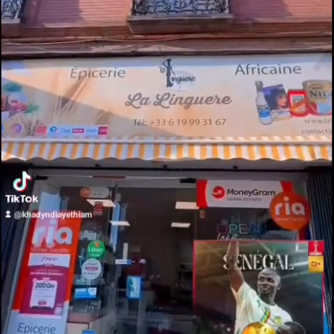 La Linguere — devanture