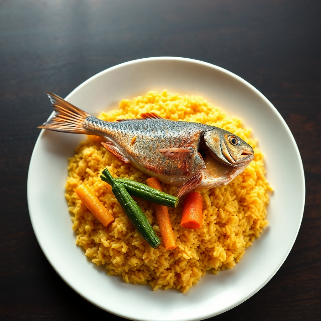 Thiéboudienne — riz au poisson sénégalais